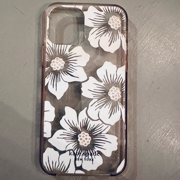 Kate, Spade, hollyhock floral iPhone 12 case - Picture 10 of 11